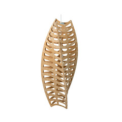 Toru Pendant Large Bamboo - David Trubridge