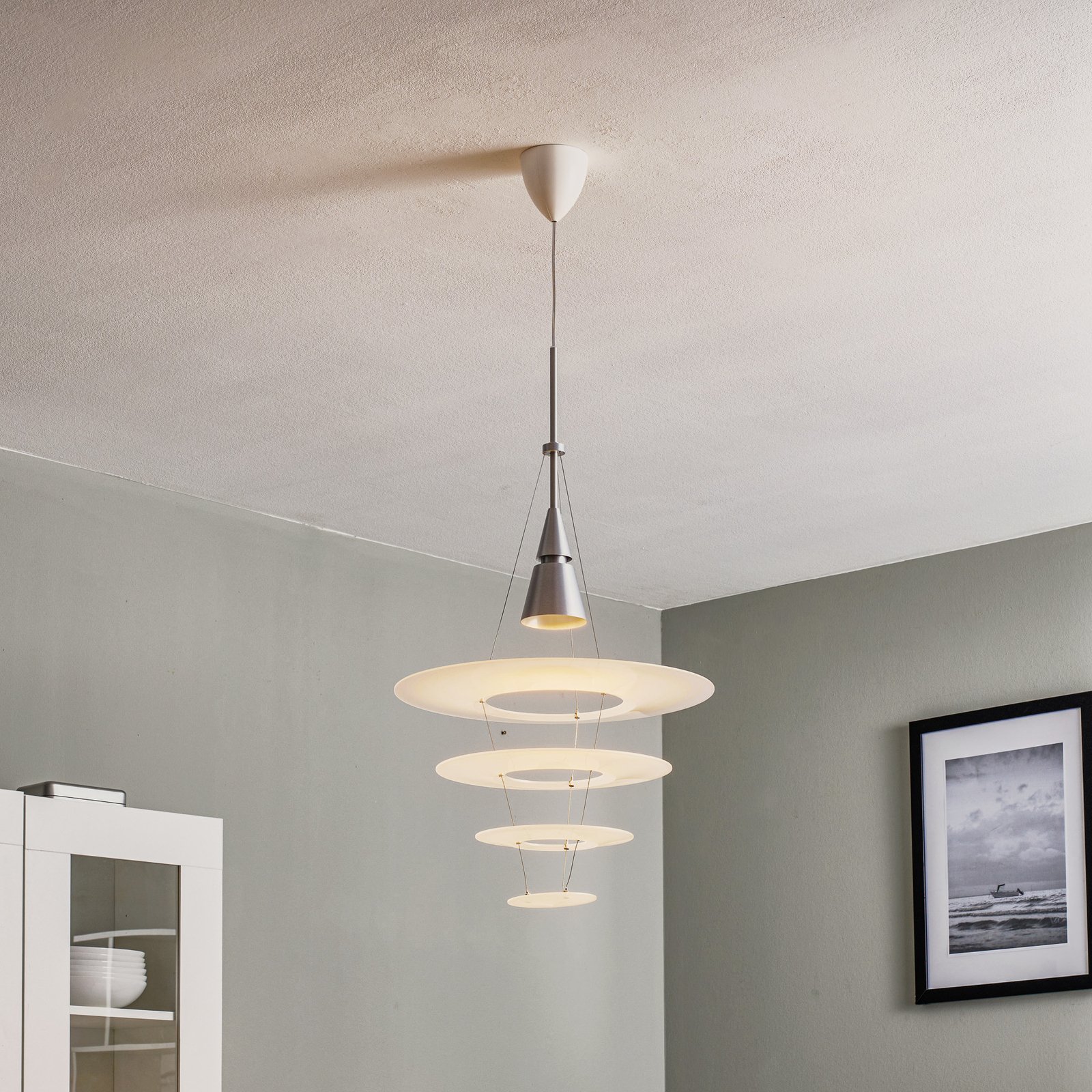 Enigma 425 Lampada a Sospensione Brushed Alu - Louis Poulsen