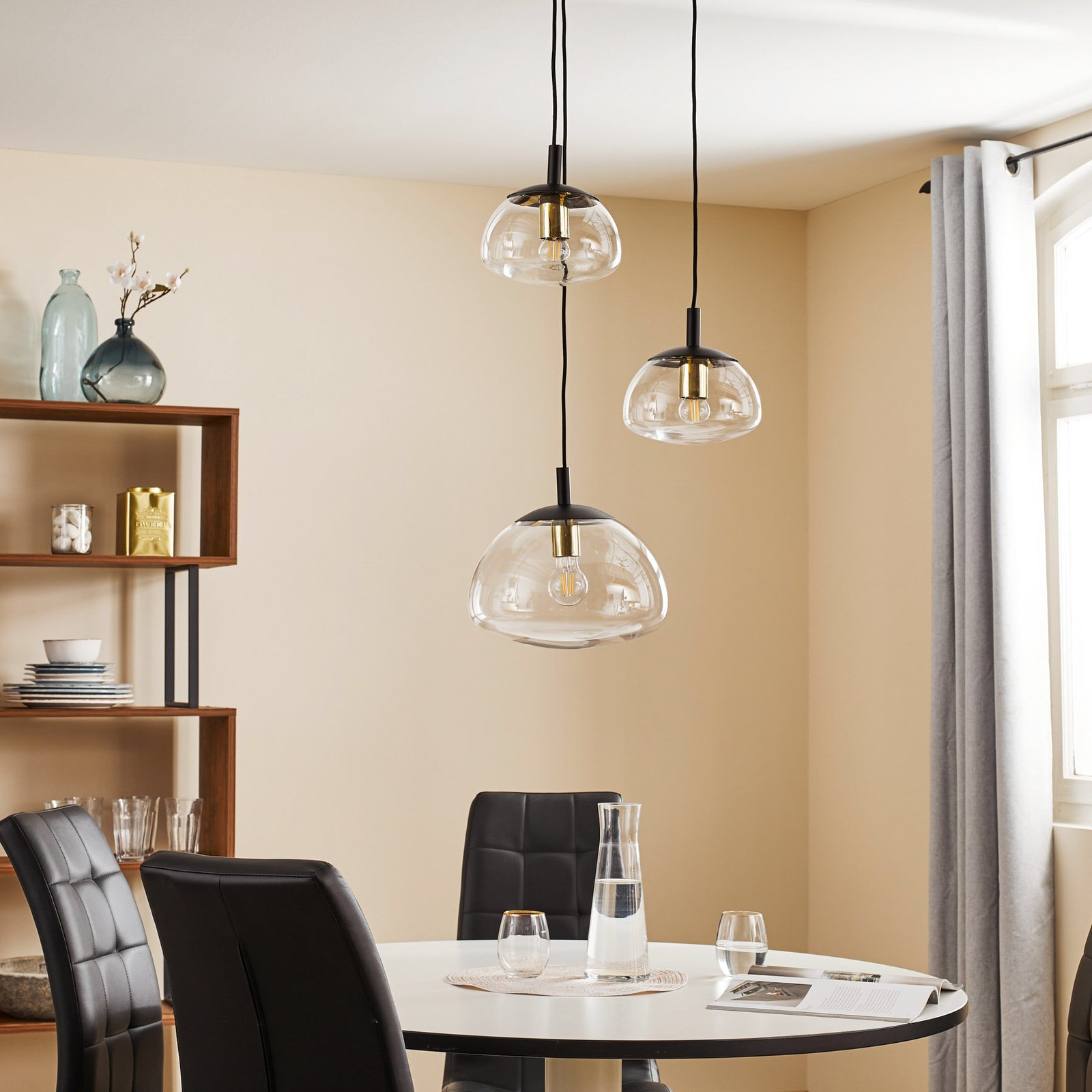 Turku Suspension Clair/Noir - Euluna