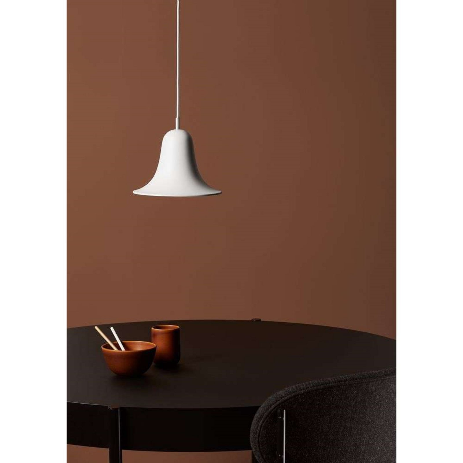 Pantop Lámpara Colgante Ø23 Matt Terracotta - Verpan