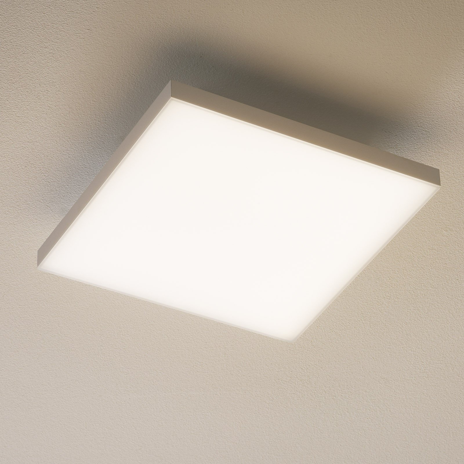 Paul Neuhaus Frameless plafonieră CCT 30x30cm - Camera de zi / sufragerie - modern - alb - Metal