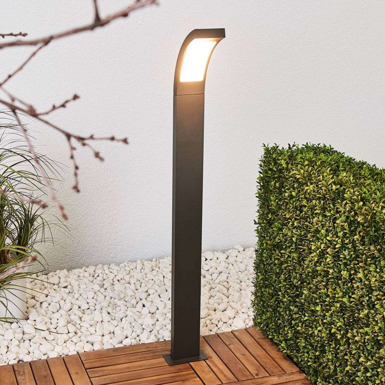 Juvia Vanjski Vrtna lampa H100 Graphite/Opal - Lucande