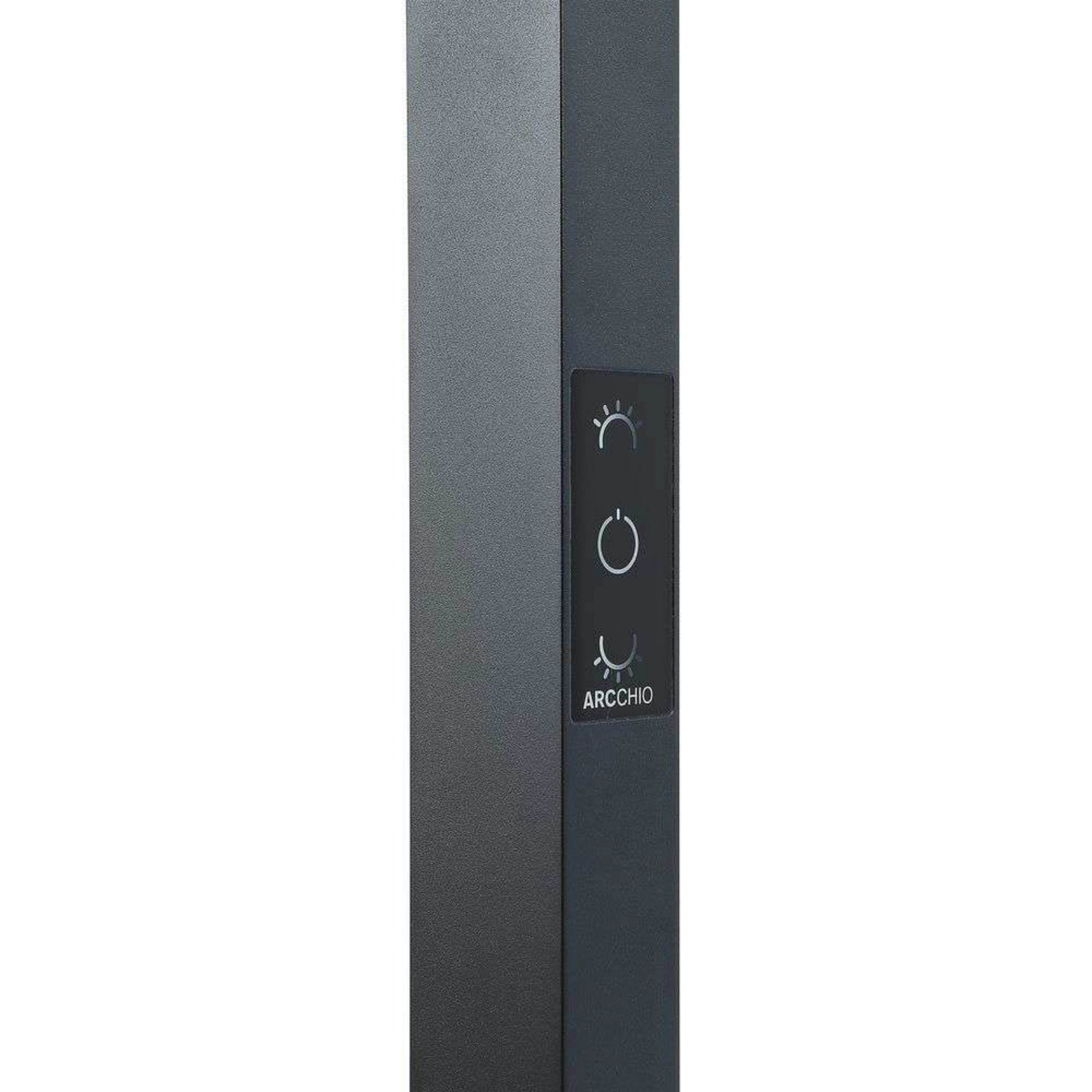 Jolinda T LED Gulvlampe Sort - Arcchio