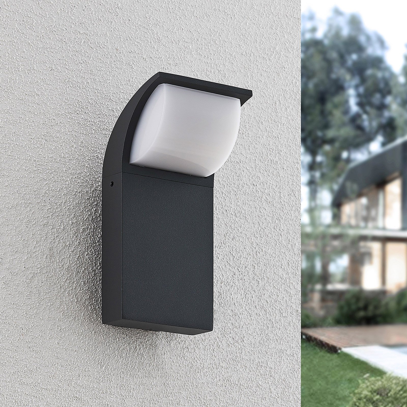 Tinna LED OutdoorWall Lamp Anthracite - Lucande