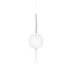 LED hanglamp Motus van glas, wit