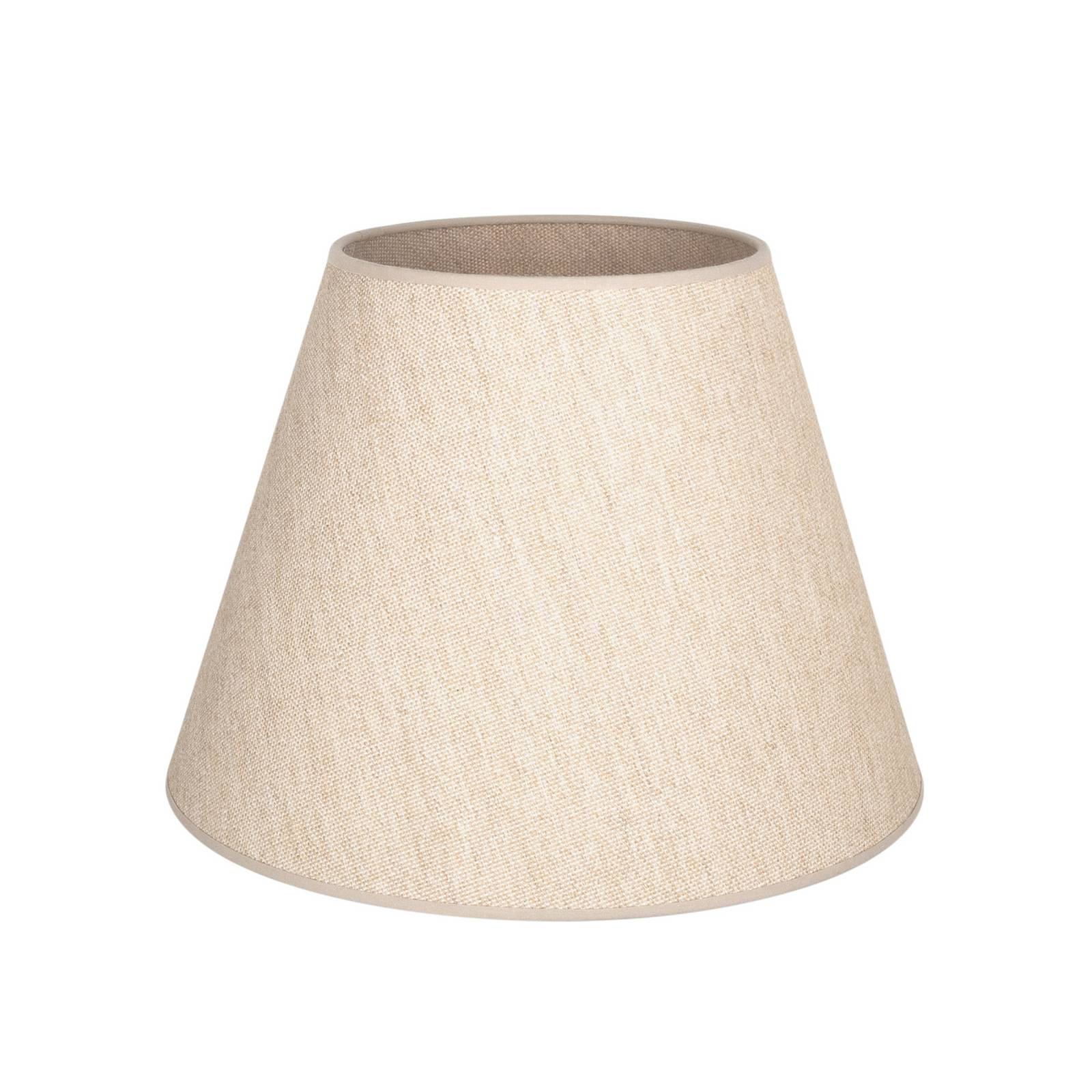 Klosz lampy „Cone”, beżowy, wysokość 30 cm, tkanina