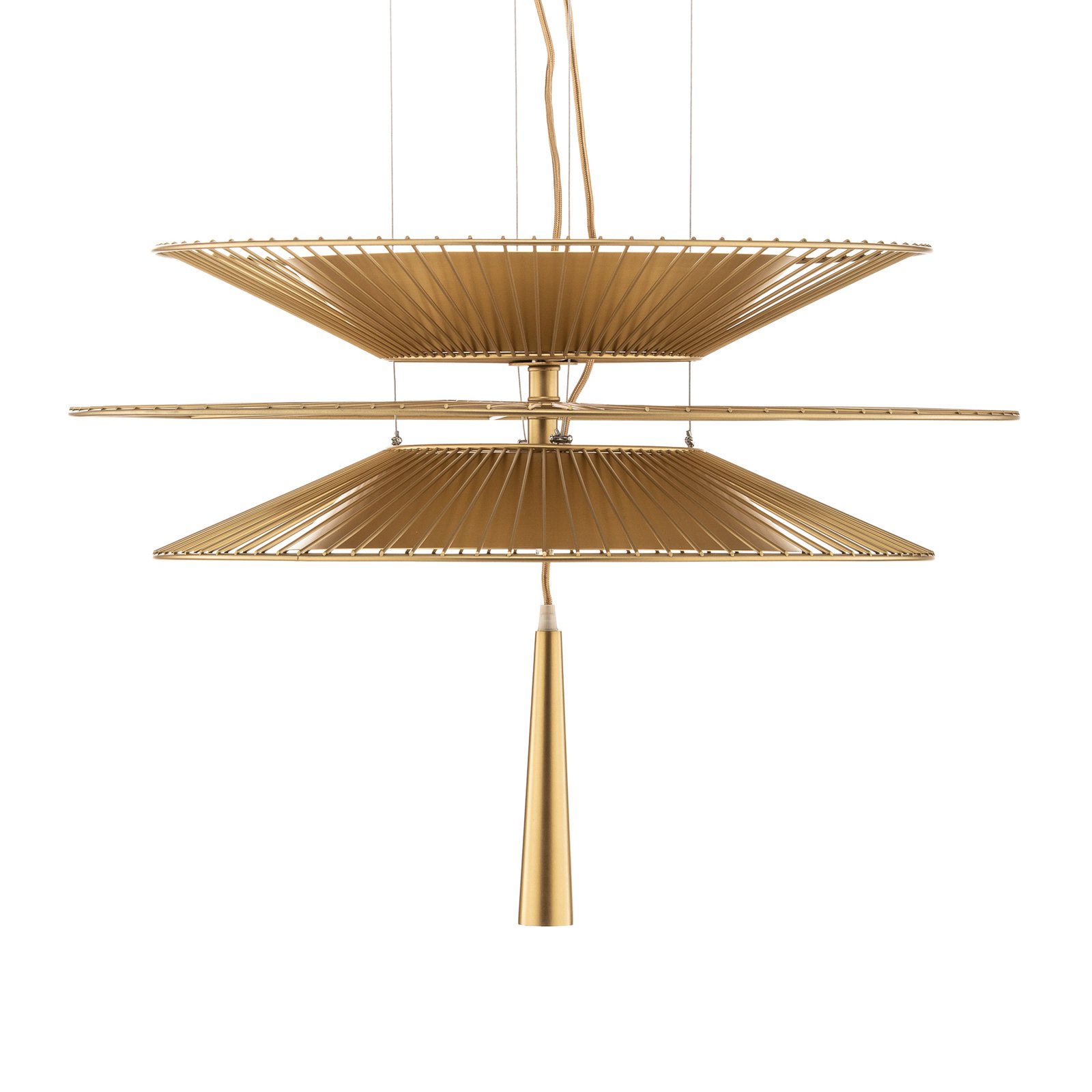 Gravity 2 Pendelleuchte Golden - Forestier