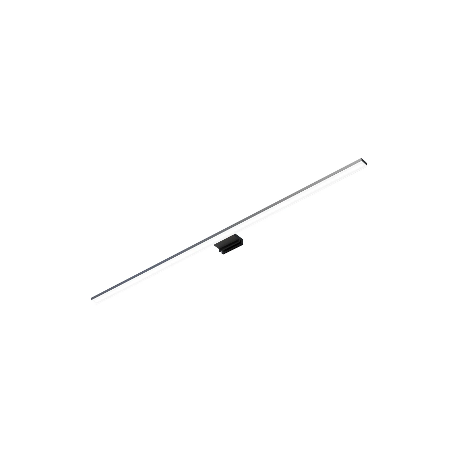 LED peeglilamp Triga IP44 must 80cm, 3000K