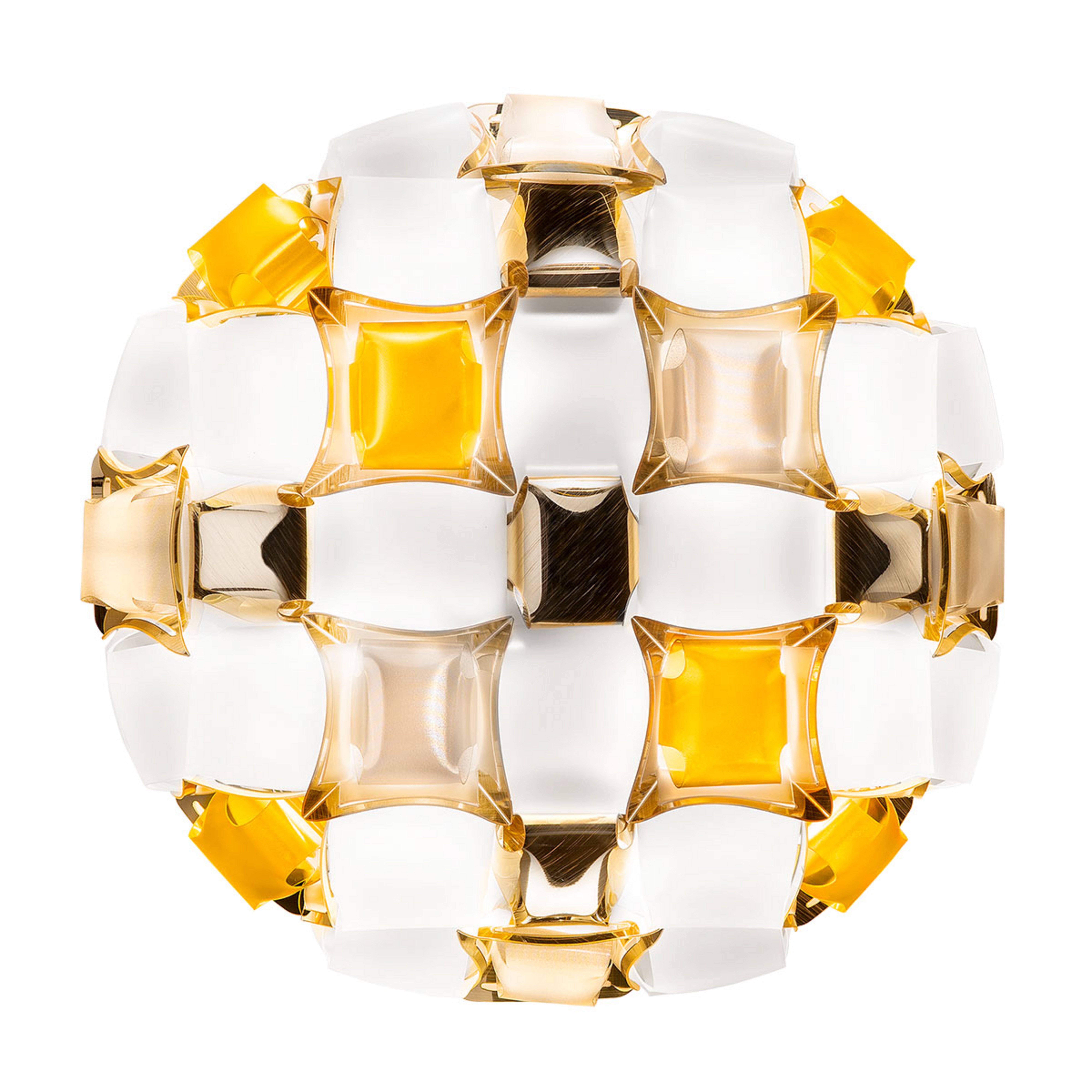 Mida Plafonnier/Applique Murale Medium Ambre - Slamp