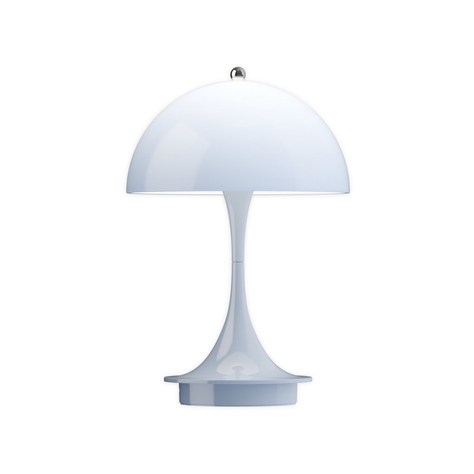 Panthella 160 Portable Table Lamp V3 Opal Pale Blue - Louis Poulsen
