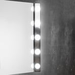 Applique miroir LED Hollywood, 60 cm à 5 lampes