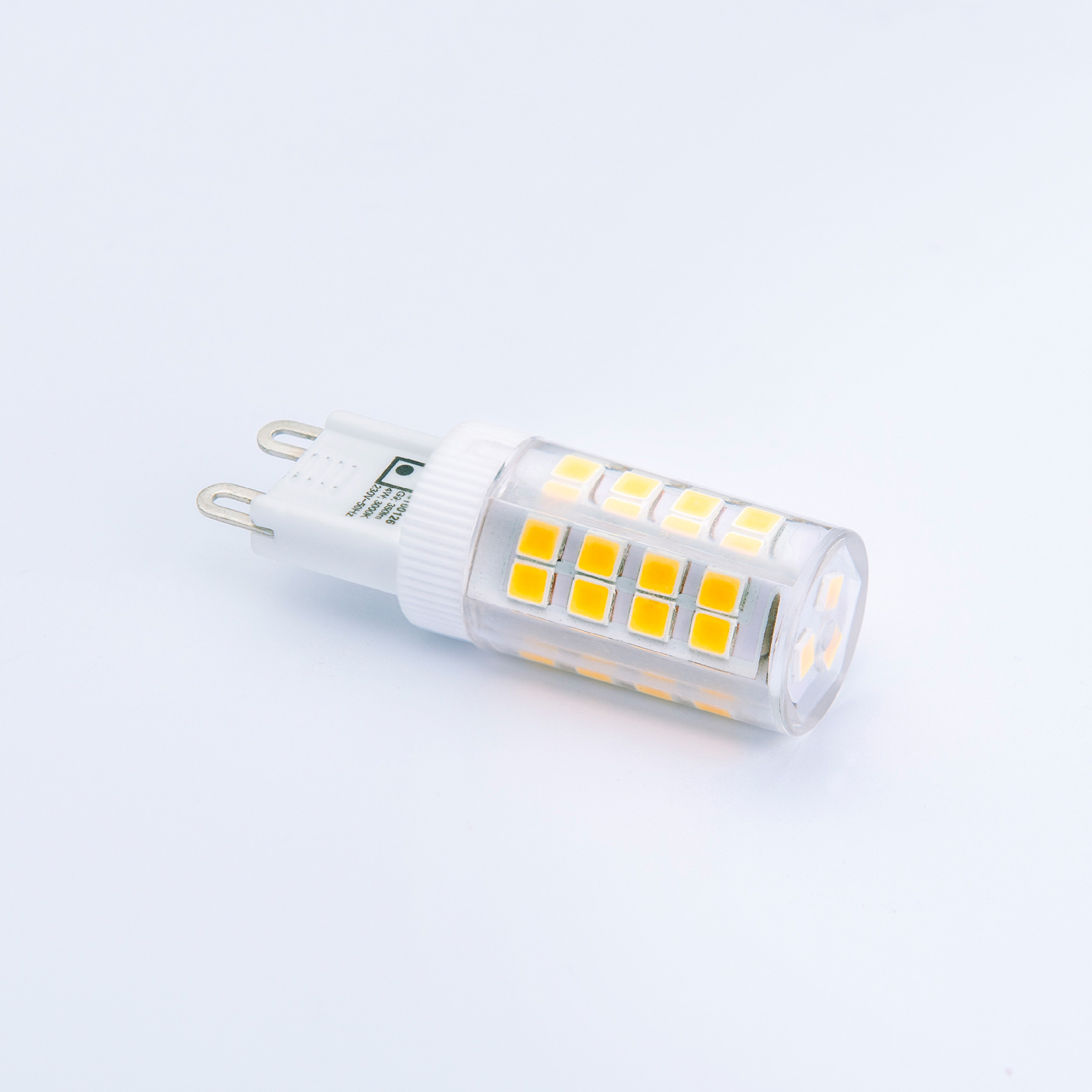 Bi-pin LED bulb G9 3.5 W warm white 350 lm 6-pack