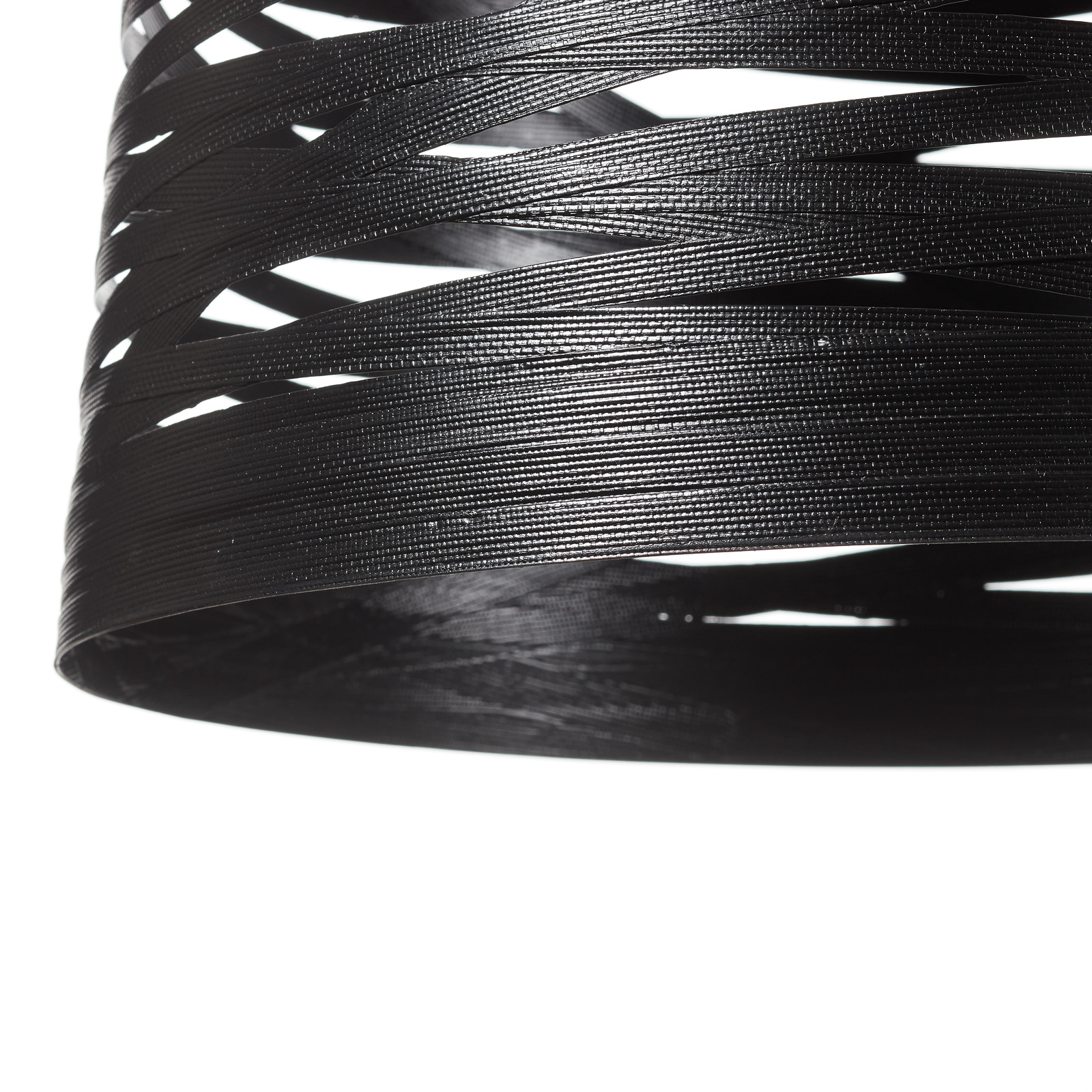 Foscarini Tress grande suspension LED, noir
