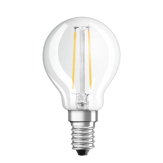 OSRAM LED-dråbepære E14 1,5W827 klar