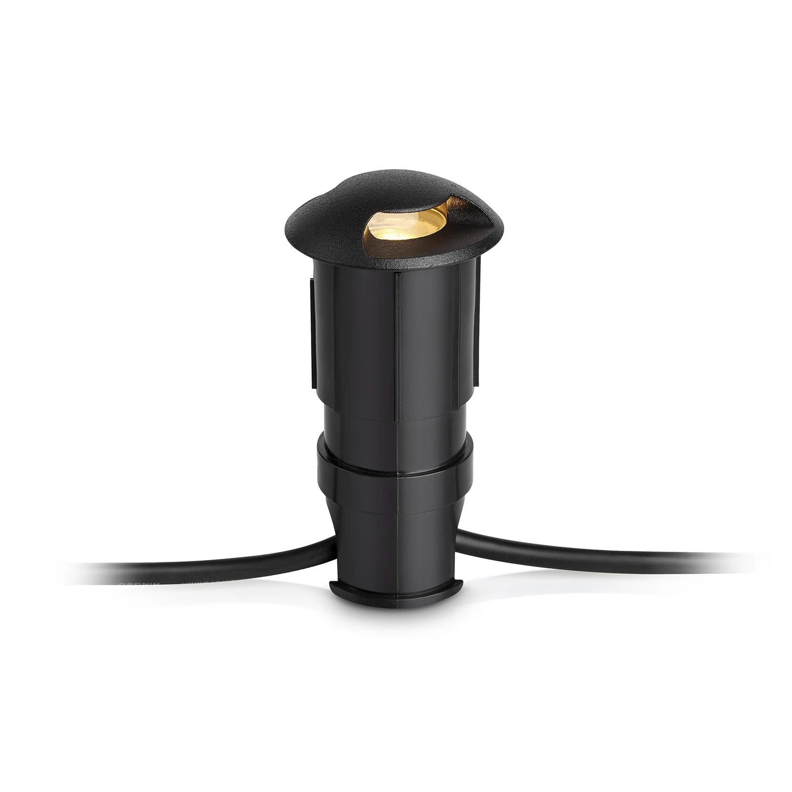 Vrt 24 LED stopenjska luč Stopnišče Light črna 0,8W
