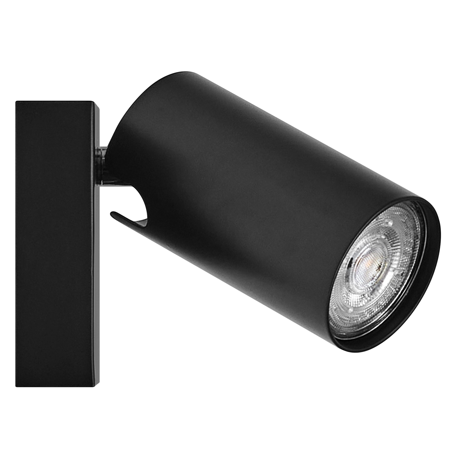 LEDVANCE Osmiúhelníkový LED reflektor, stmívatelný, jednoplamenný, černý