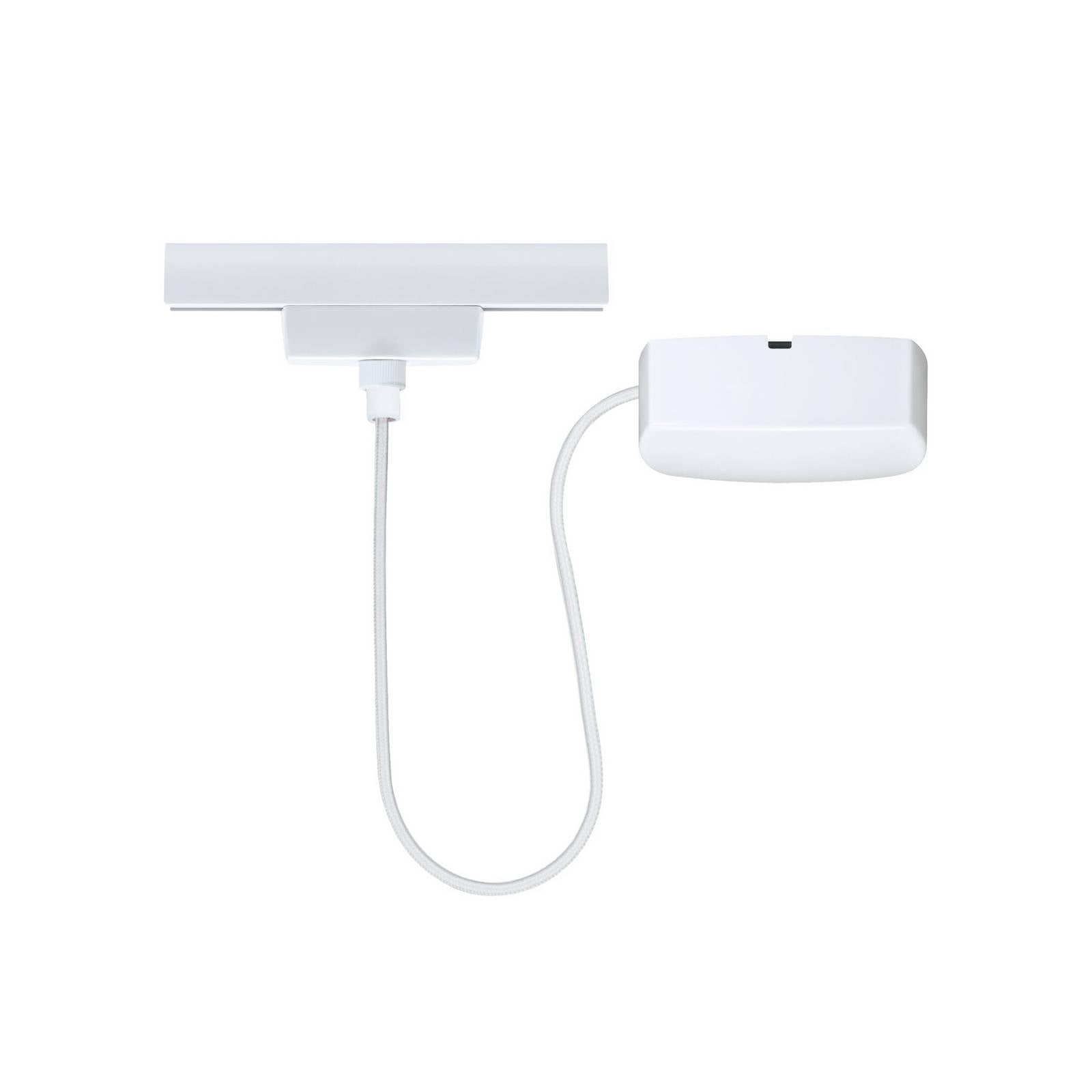 Paulmann URail Stromeinspeisung, signalweiß, 100cm