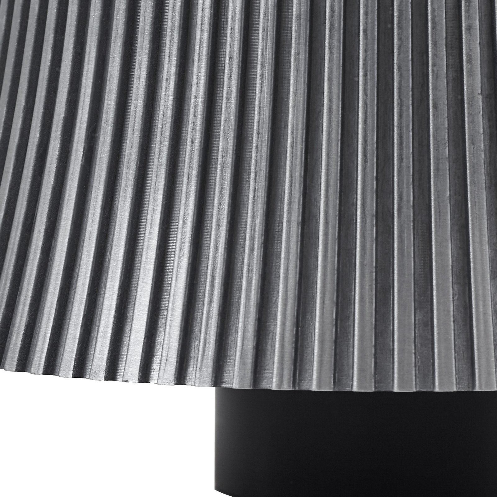 Lindby LED-Akkutischleuchte Linor, rauchgrau, USB, dimmbar