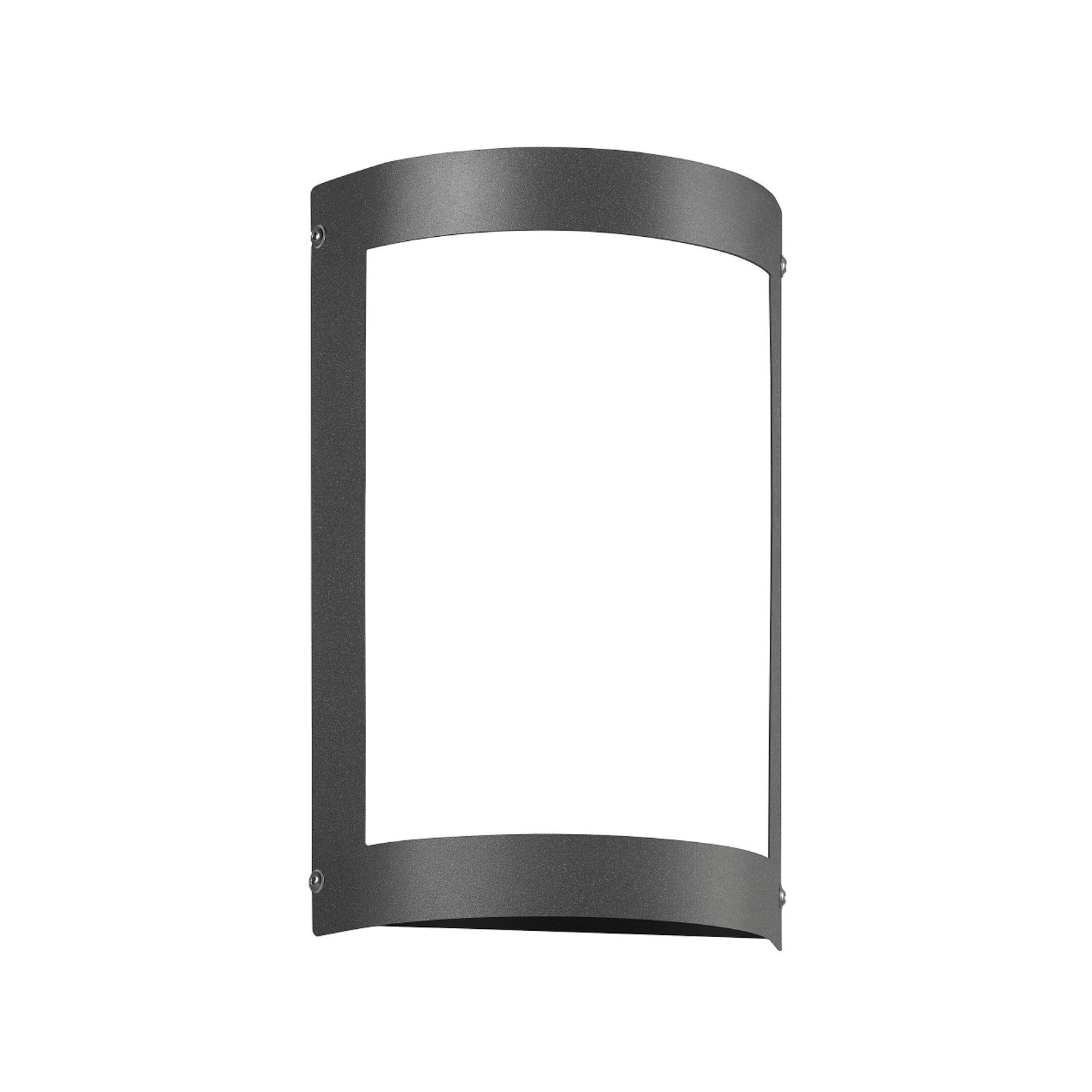 CMD LED outdoor wall light Aqua Marco Anthracite 3, Stainless steel, glass, 13 W, energy efficiency: A+, W: 18 cm, H: 28 cm