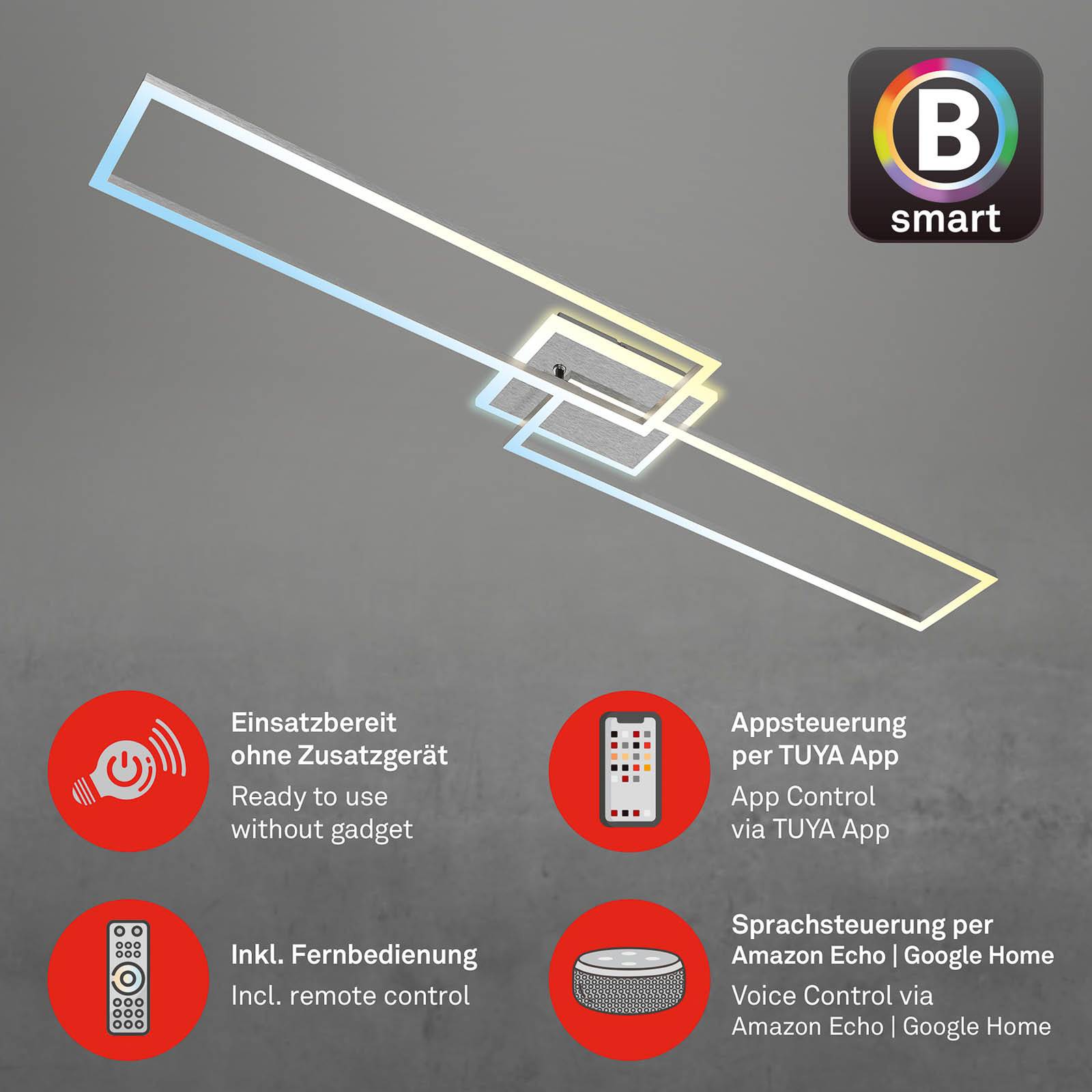 Lampa sufitowa LED Frame S CCT 110x24,8 aluminium