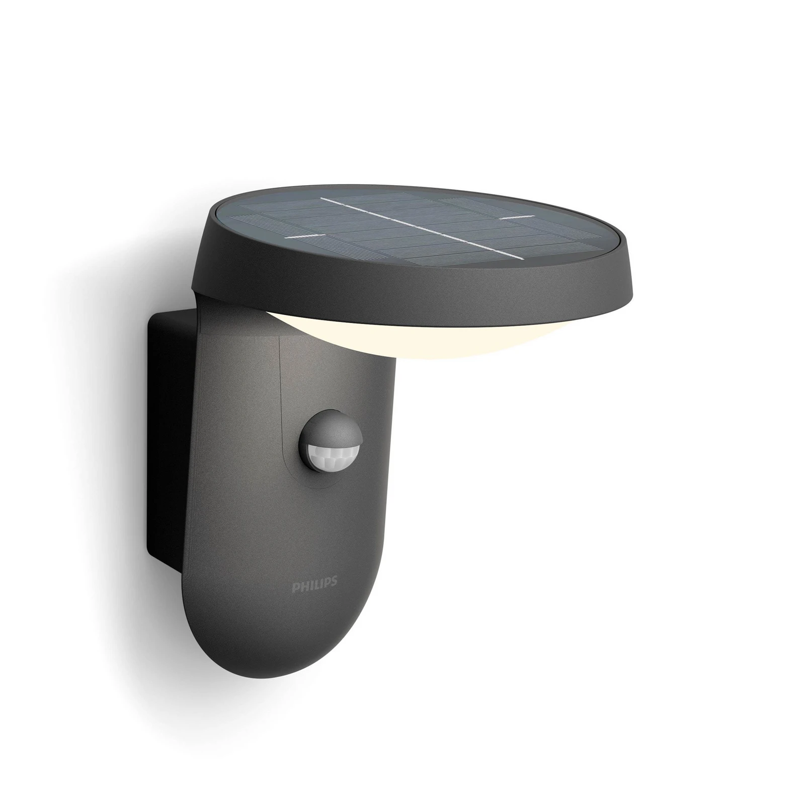 Philips Tyla Solarwandlampe IP44 Sensor 1,2W 250lm