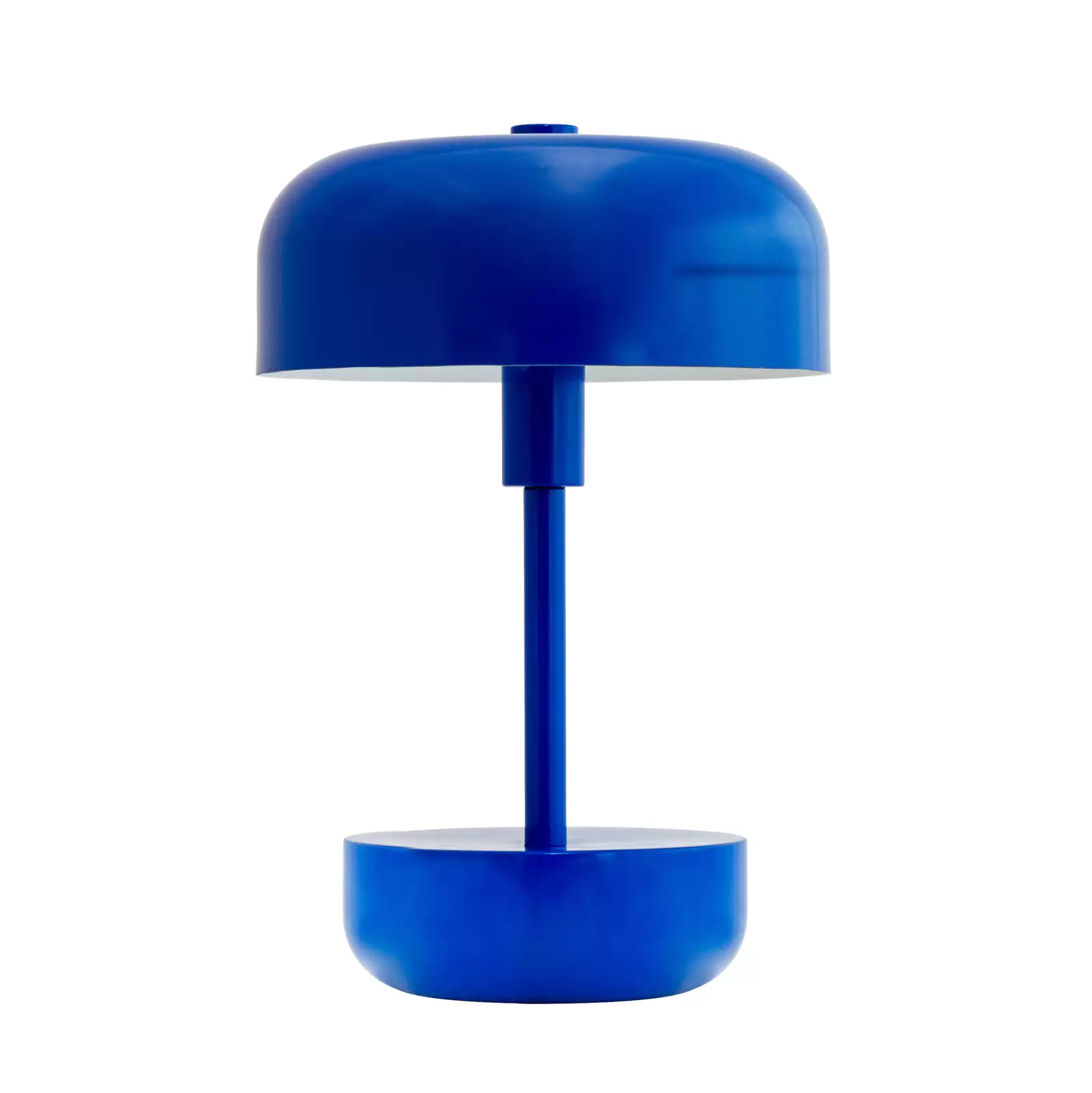[Weiterhin beliebt] Dyberg Larsen Haipot LED-Tischleuchte blau Akku