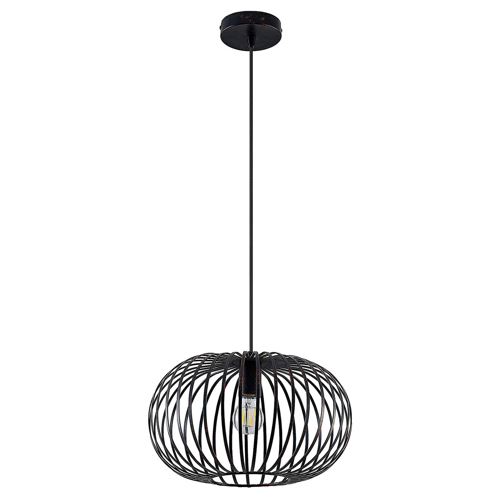 Lindby Pendant Light - Living / Dining Room - Hanging Light - dimmable - Modern - Black