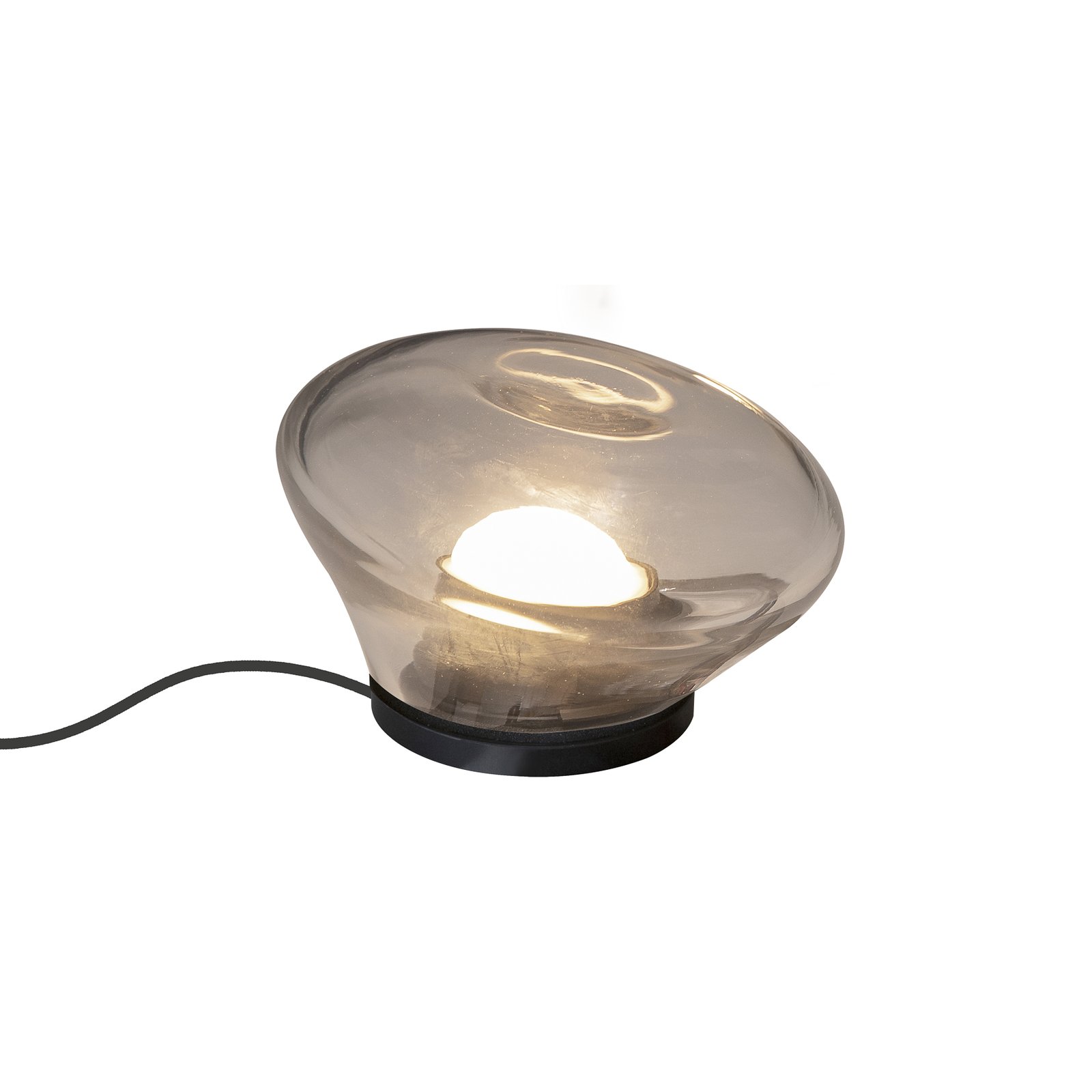 Karman Agua lampe à poser LED Ø13 cm verre clair