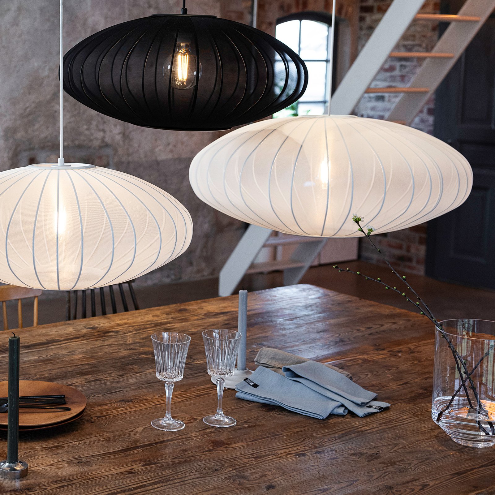 Florence Suspension Ø75 White - Markslöjd