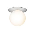 Nuura Liila 1 Large wall light 1-bulb silver/white