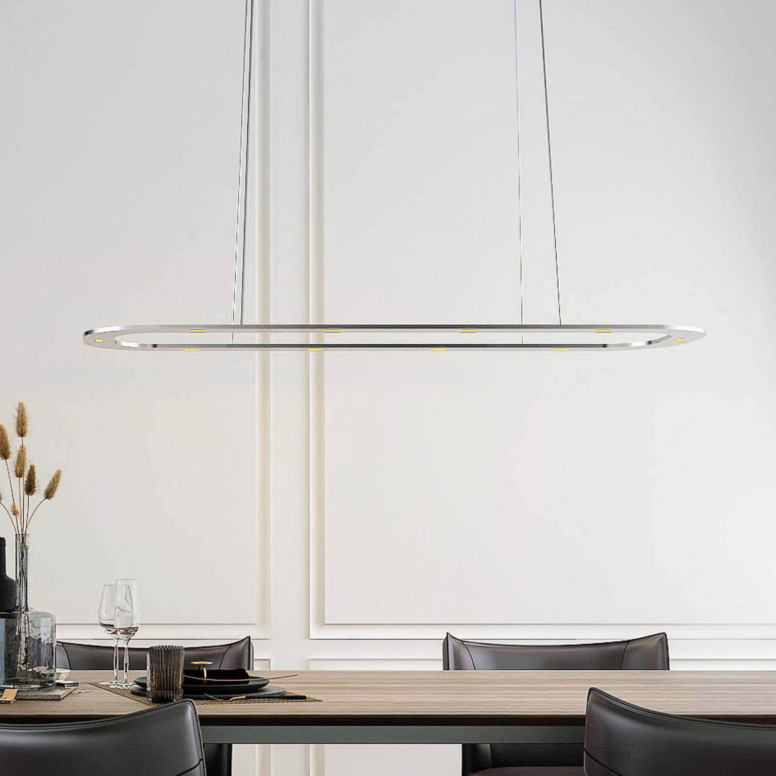 BYOK Piani Lungo pendel Phase Cut 96cm alu glans