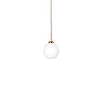 Apiales 1 Lustră Pendul Large Brushed Brass/Opal - Nuura