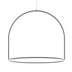 Axolight U-Light 160 - LED hanglamp, antraciet