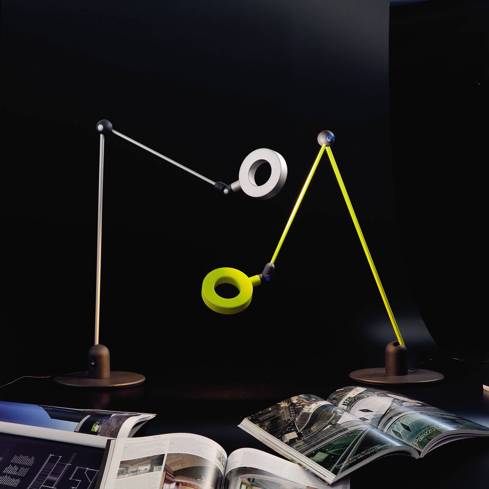 Martinelli Luce L'amica lampa stołowa, pistacjowa