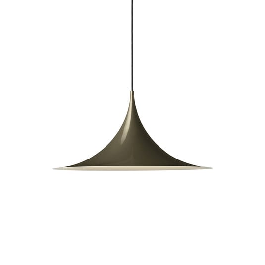 Candeeiro suspenso Semi Ø60 Glossy Dark Cocoa - Gubi