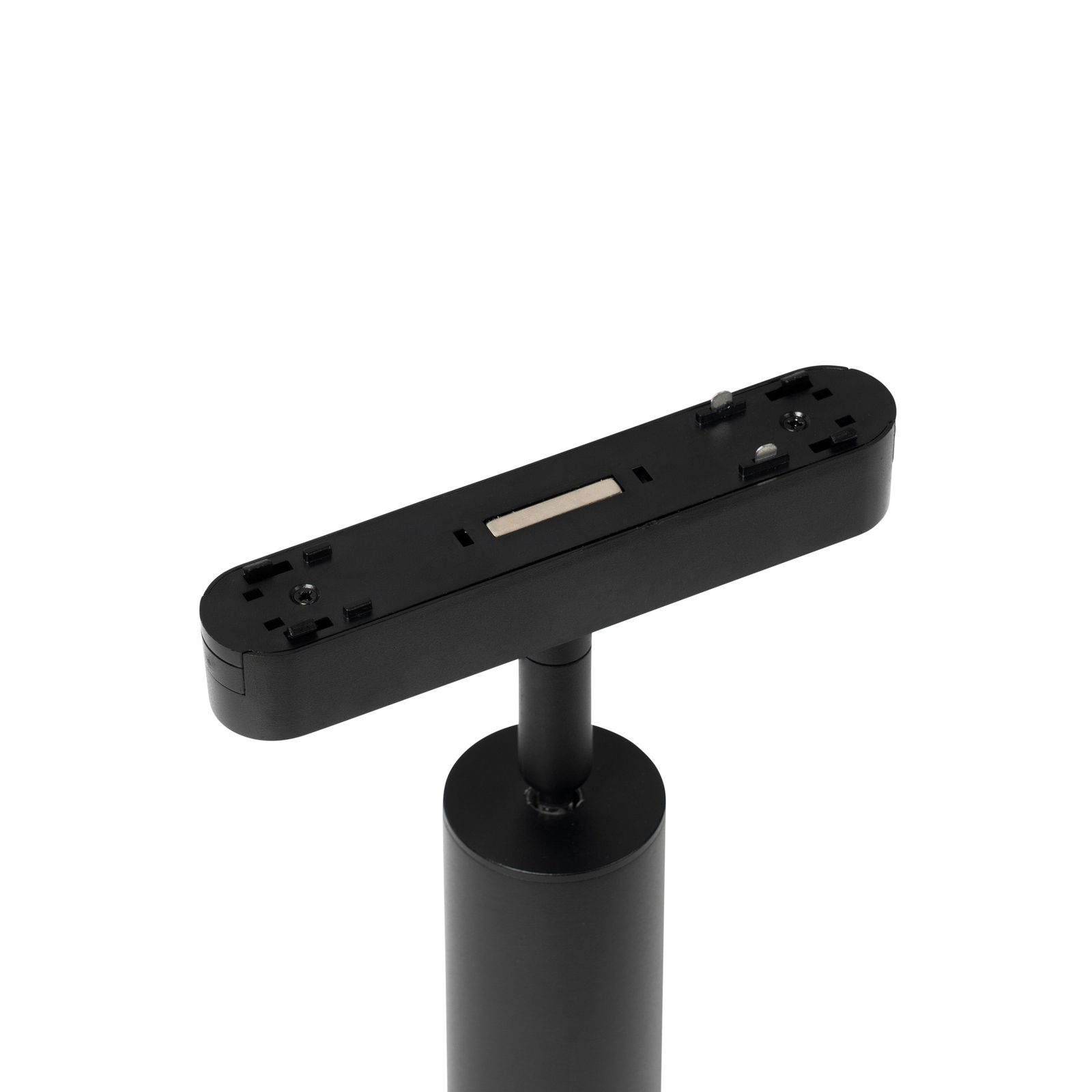 Lindby spot LED 48 V Lumaro, noir, Ø 4 cm, aluminium