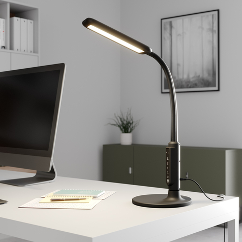 Arcchio Heimo lampka biurkowa LED ściemniana CCT