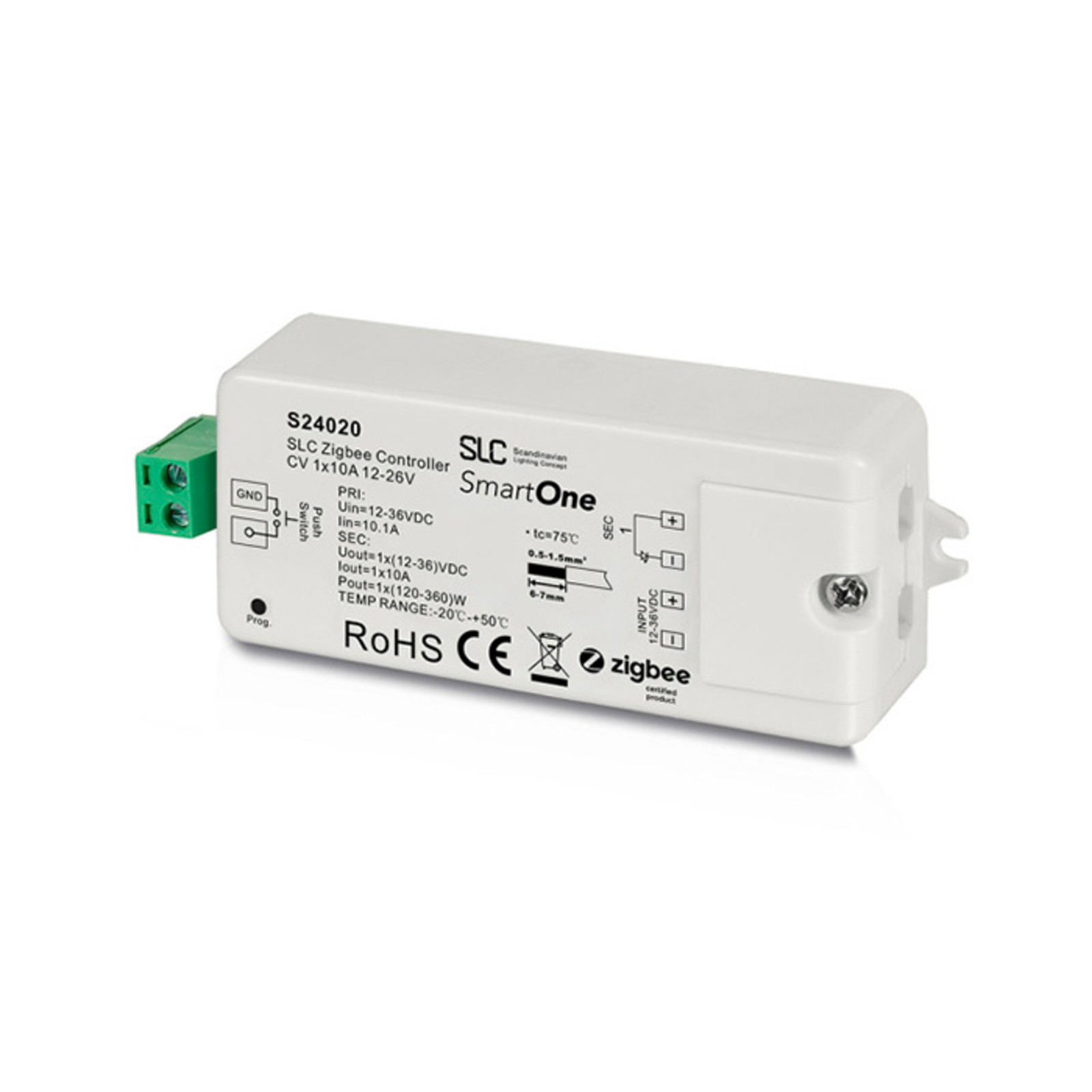 SLC SmartOne ZigBee kontroll CV 1x10A 12-24V