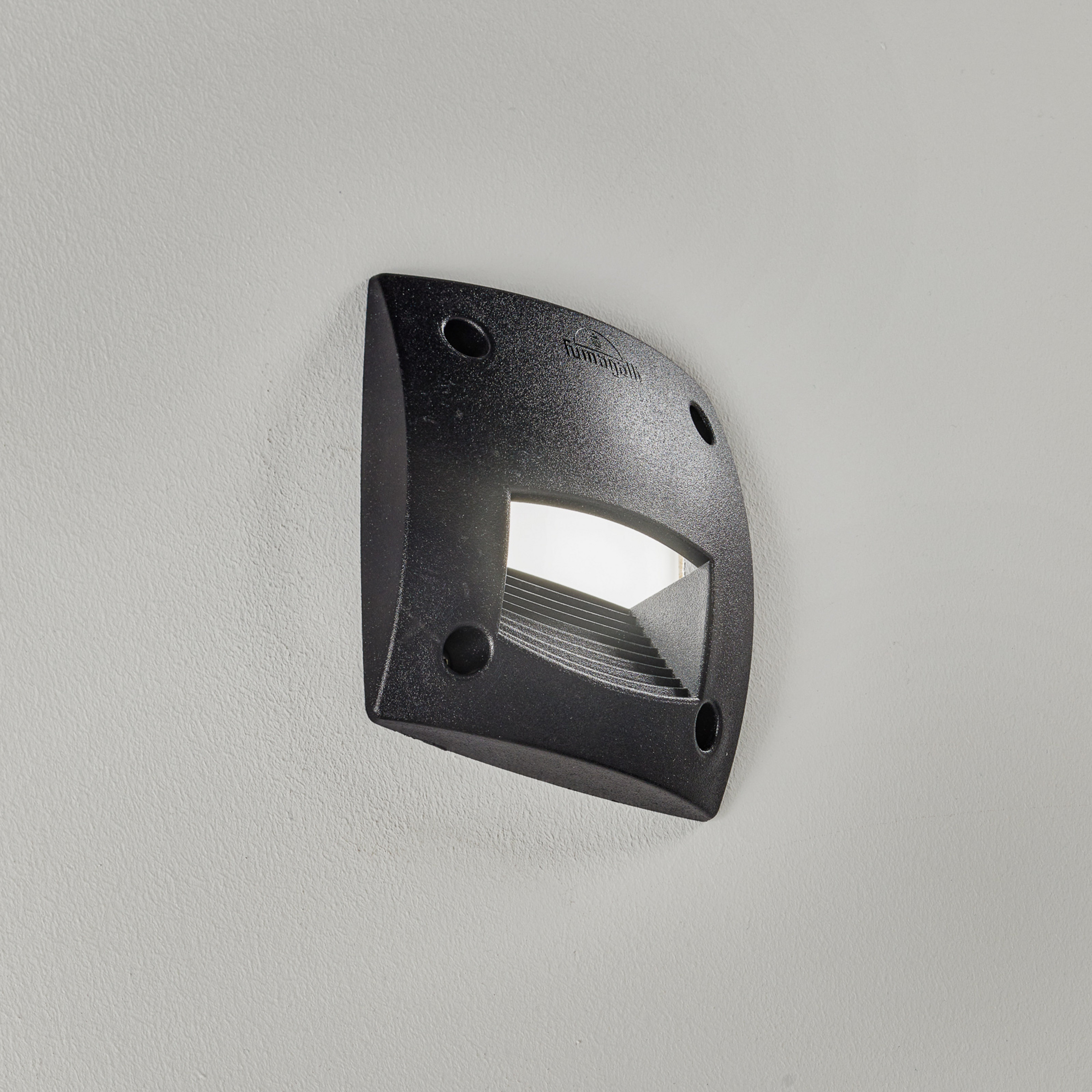 LED da incasso Leti 100 Square-ST nero, CCT