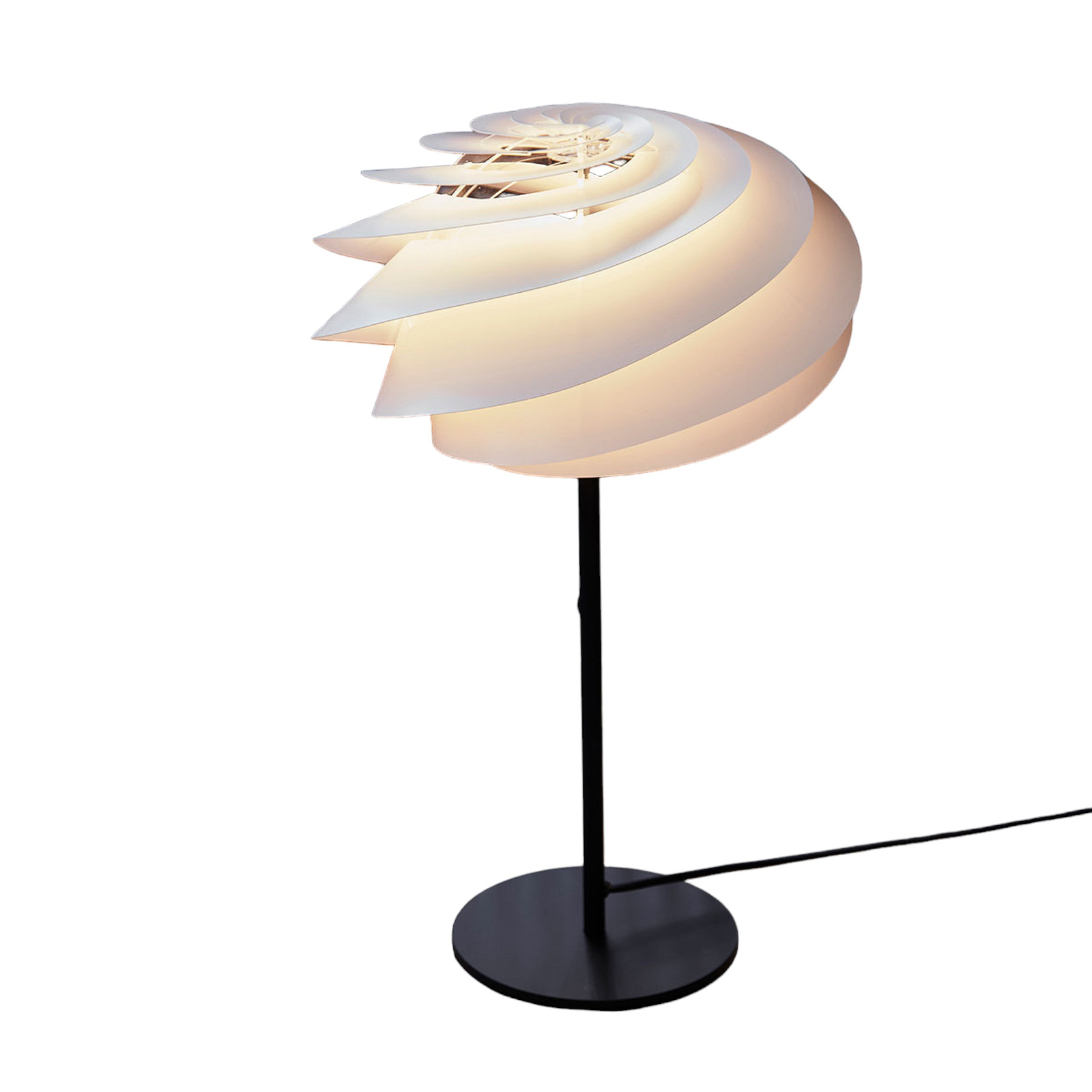 LE KLINT Swirl - hvid designer-bordlampe