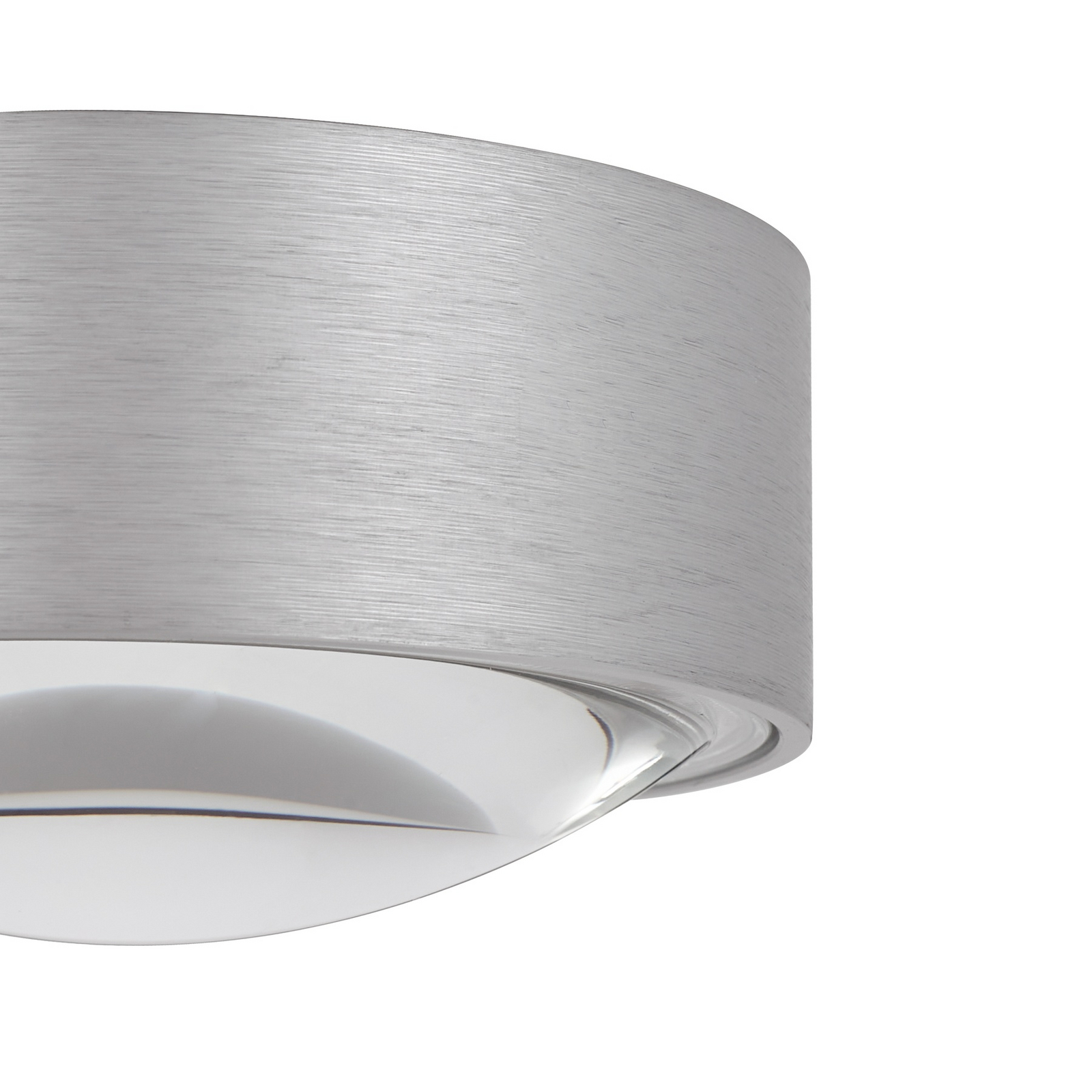 Lindby LED-Downlight Siaka, pilka, metalas, Ø 5 cm, IP65