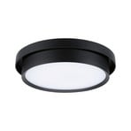 Malik LED Plafondlamp 3-step Dim. Matt Zwart - Paulmann