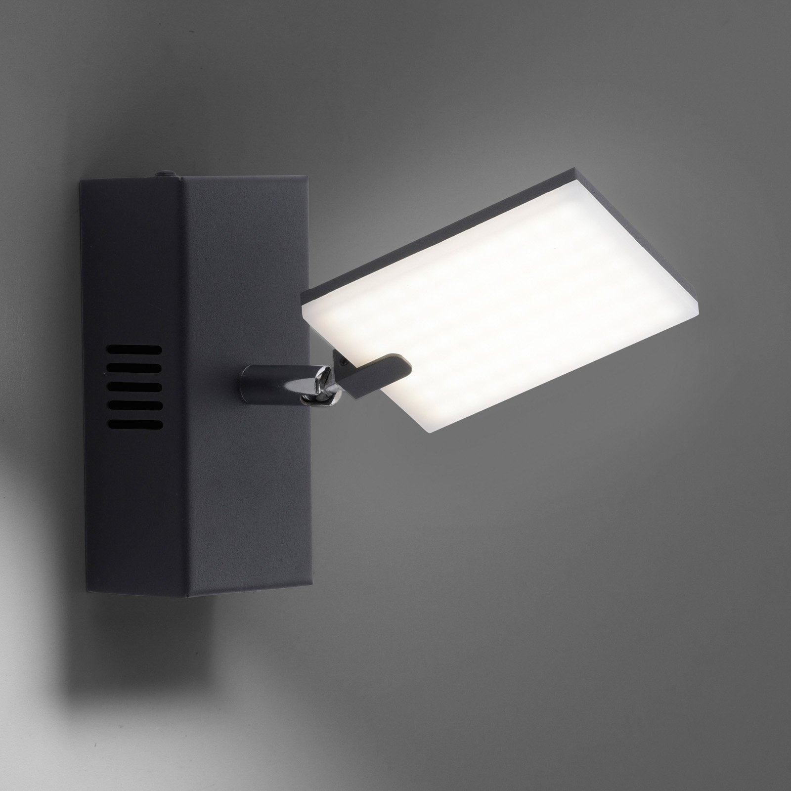PURE Mira LED wall light with remote control, CCT, dimmable
