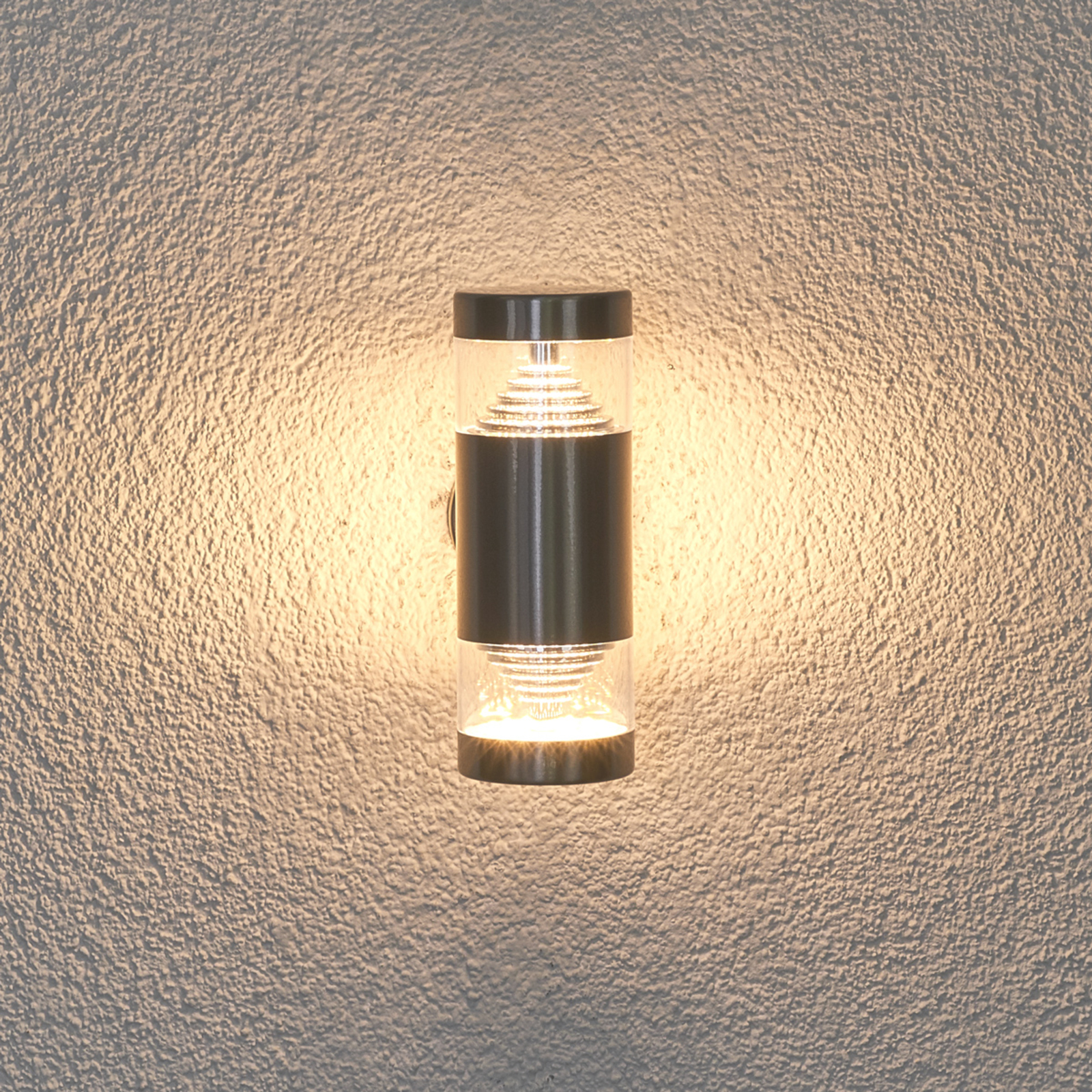 2bulb LED outdoor wall lamp Lanea Lights.co.uk