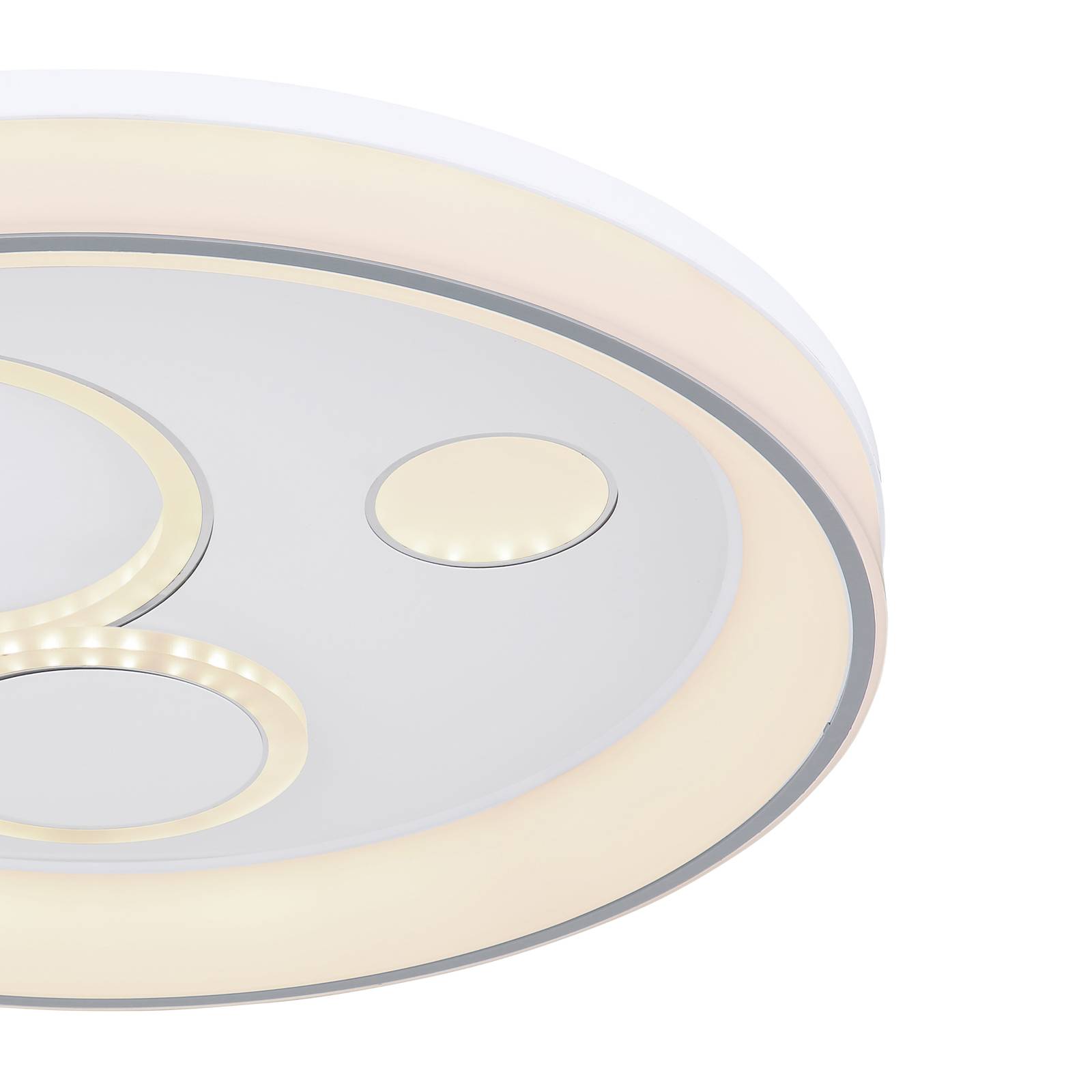 Plafonnier LED Roba, rond, dimmable, CCT