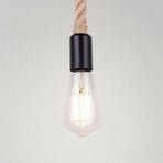 Ulleu hanging light, 1-bulb, no lampshade