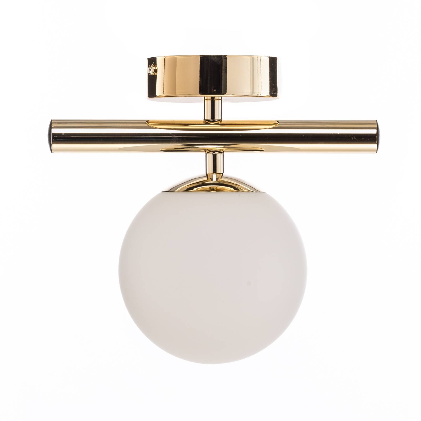 Lampa sufitowa Linea, złota, 1-punktowa