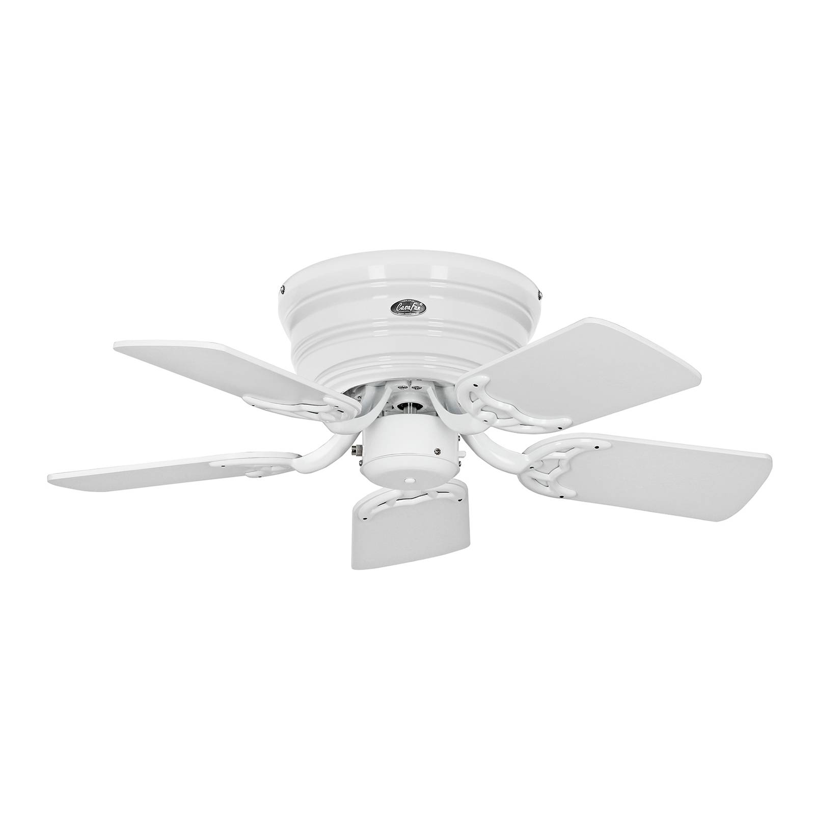 CasaFan Ventilateur de plafond Classic Flat III blanc Ø 75 cm