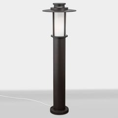 Iluminación de senderos Putri marrón oscuro