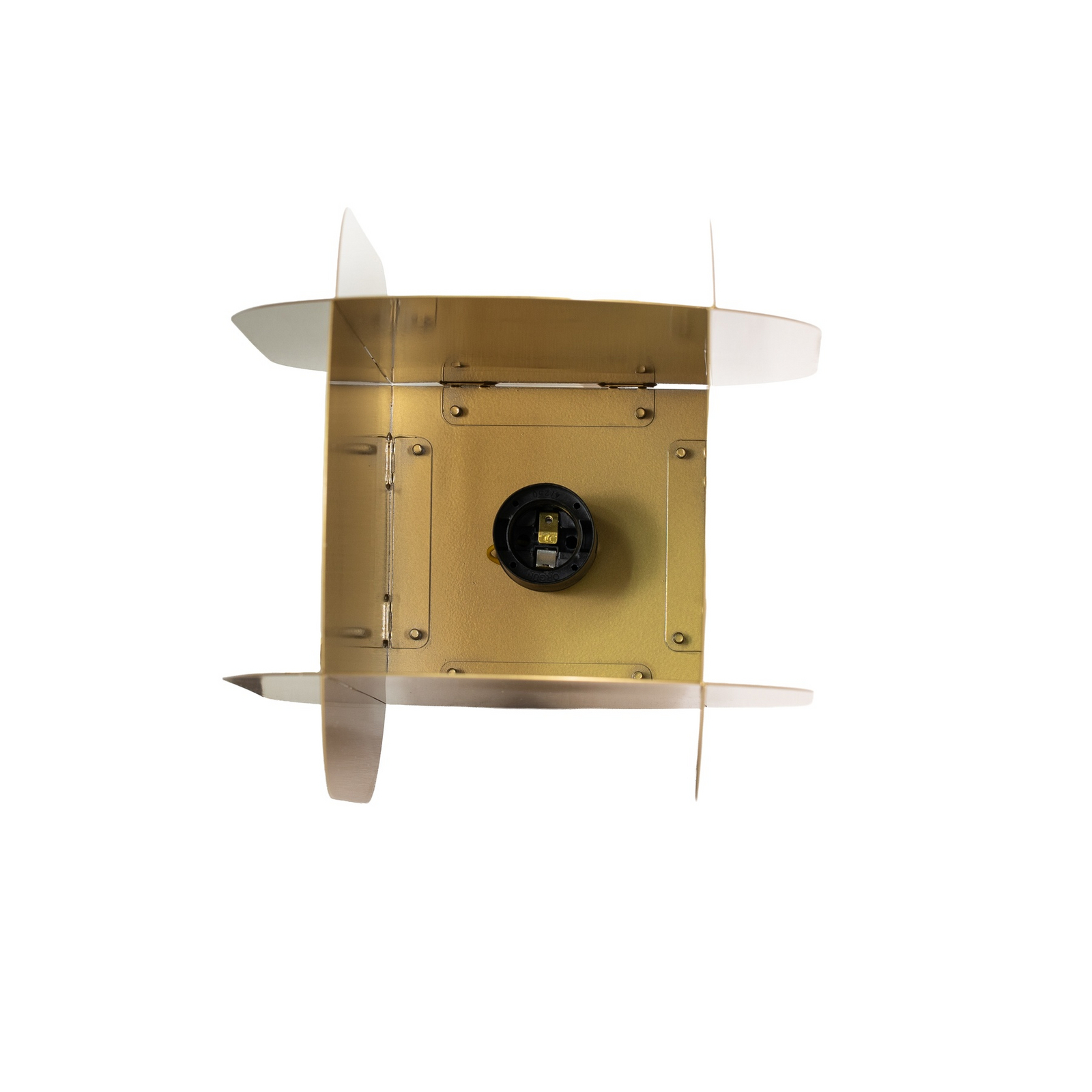 Lampă suspendată Corner, culoare auriu, înălțime 35 cm, metal, E27 Lampă suspendată Corner, culoare auriu, înălțime 35 cm, metal, E27